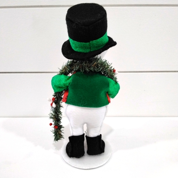 Annalee 9" Festive Evergreen Snowman ☃️ - Picture 5 of 7